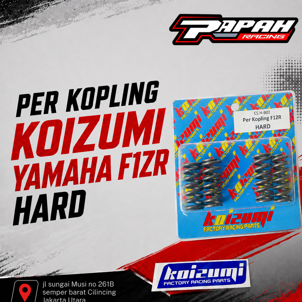 PER KOPLING KOIZUMI YAMAHA FIZR HARD